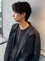 アコロン(acoron.) センターパート/曲がる縮毛矯正/ニュアンス/池袋メンズカット