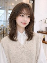 フリック 京都河原町店(FLICK) モテ愛され/モカブラウン/白髪/レイヤー/京都/河原町