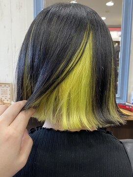 シェリー(Cherie) イエローインナーカラー
