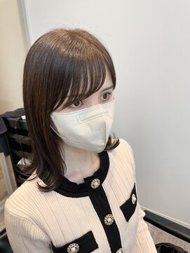 エレノア 中目黒(Eleanor) フォギーラベンダー ぷつっとミディボブ