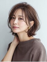 Heart's美人設計と白髪ぼかし専門店 青山表参道店 脱白髪染め/ショートヘア【ハーツ】&nbsp;白髪ぼかし脱白髪染め似合わせショートボブ40代50代60代