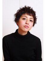 ヘアリゾートノア 銀座(hair resort Noah) ラフボーイッシュショート【Gota】