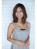 ひし形シルエットの大人気ヘアースタイル♪