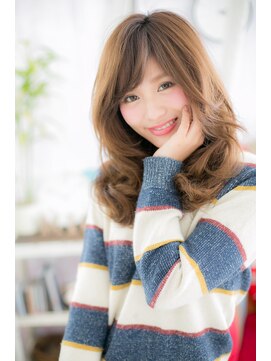 ミック ヘアアンドビューティー 大山店(miq  Hair&Beauty) 主役いただき！リッチウェーブロングa
