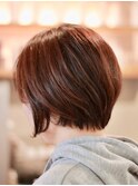 前下がりショートボブ