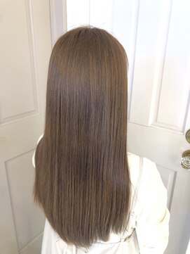 ロンドアベニール 北千住(Lond avenir) 大人可愛いロング☆オレンジブラウン 西田