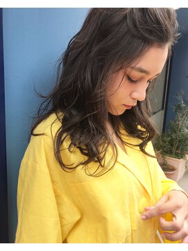 ウクラ バイ レシッド 池袋(uchla by rcid) 立体感デジタルパーマ大人ガーリーハーフアップ簡単ヘアアレンジ