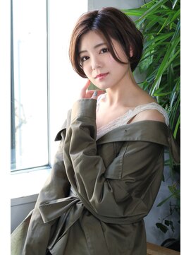 ニスル 上尾店(NISURU) 似合わせカット/大人ガーリー/ダークアッシュ/着物/上尾/上尾駅