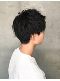 横顔が素敵に決まるラウンドショート【表参道、青山、原宿】