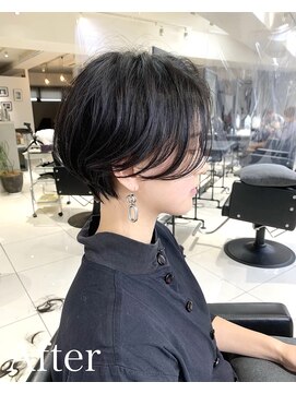 ヴェイン 渋谷(vain) 【vain#v】黒髪/ショートパーマ