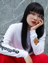 グラニュー(granew)&nbsp;艶髪ストレートロングブルーブラック