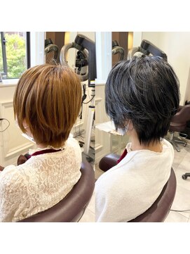 アヴァンス 天王寺店(AVANCE.) 印象の違い×ブルーブラック