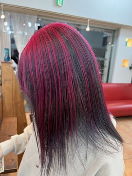 ヘアリゾートエーアイ 高田馬場店(hair resort Ai) 20代30代40代マロンベージュ/Aラインボブ/かきあげ[高田馬場駅]