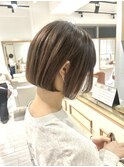 伸ばしかけにもオススメ襟足ギリギリボブ☆