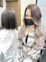 ディア(.eer)&nbsp;黒髪にも合う★グラデーションカラー風シールエクステ/心斎橋