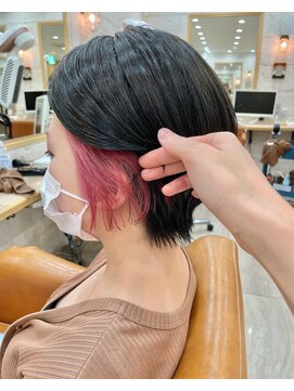 ティンク 横須賀中央(Tink) イヤリングカラー！キャンディーピンク