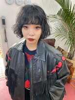 フィン(fin,)&nbsp;Ayato/美髪/ホワイトグレージュ/ネビージュ/こなれミディ/パーマ