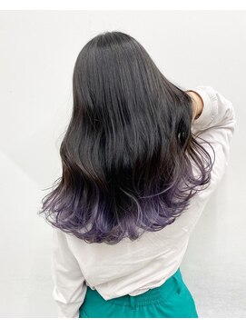 シエスタ バイ アンブルリュクス(siesta by amble luxe) パープルグラデーション