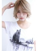 【LiL'西宮】ホワイトアッシュ_ワンサイドショート_夏★