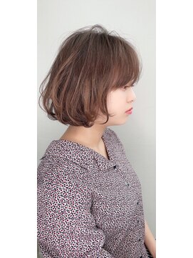 ニスル 上尾店(NISURU) 似合わせカット/大人ガーリー/ダークアッシュ/着物/上尾/上尾駅