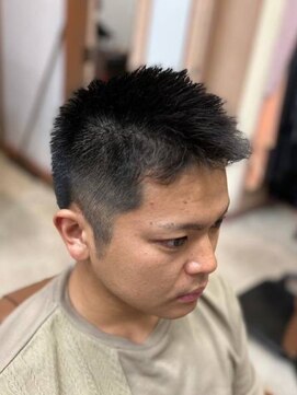 アポロカットステージ 相模大野店 アップバング/ツーブロックマッシュ<理容室>[メンズ/相模大野]