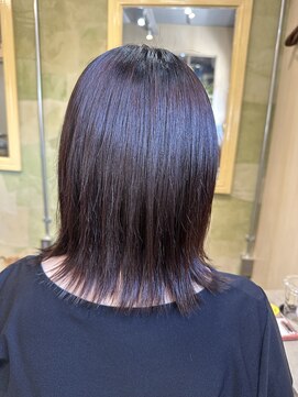 グレースマンカフェ(GRACE MAN CAFE) 酸性ストレート 外ハネボブスタイル