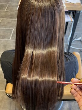 アイコニック 日進梅森台店(ICONIQ) 髪質改善ULTOWAトリートメント/ショコラブラウン