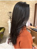 ロングレイヤー/黒髪ロング/レイヤーカット/銀座/丸の内/有楽町