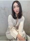 レイヤー/ストレート/顔まわりカット