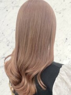 ブルー 盛岡店(BLUE) グレーベージュ/レイヤーロング/前髪パーマ