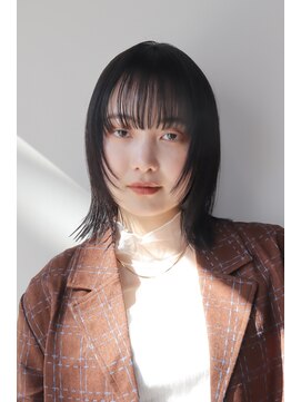 シスタ(SISTA) ぷつっとボブウルフヘア/フェイスレイヤー【自由が丘】