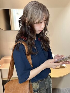 パークレーン アイス イヴェン(park lane ICI yeven) ルーツカラー　ベージュ~ブラウン　/akari