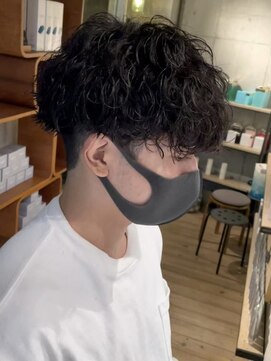 ローウェ バイ フィフス 立川メンズサロン(Louwe by fifth) 波巻きパーマ波巻きスパイラルパーマツイストスパイラルパーマ