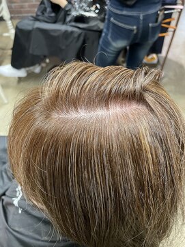 プランタン(hair garden PRINTEMPS byflammeum) 脱白髪染め