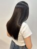 【栗田指名限定】カット＋美髪矯正＋毛髪強化トリートメント