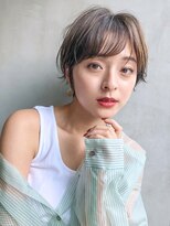 シオン(shion)&nbsp;くすみベージュ秋色オリーブカラー透明感カラー_9054