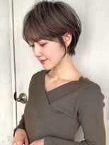 アフロート ルヴア(AFLOAT RUVUA)&nbsp;似合わせ ショート ボブ 30代 40代 小顔 新宿 ひし形 前上がり