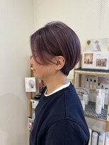 ベルバイグレイス(BELLE by grace)&nbsp;ショートボブ/ピンクグレージュ