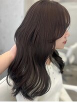 ブリーチなし！ワンカラーでできるオリーブベージュカラー