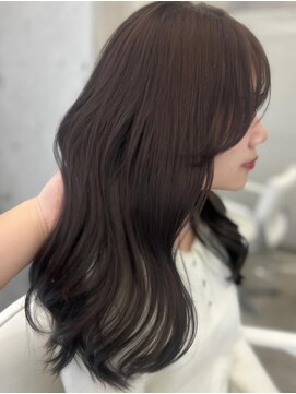 アイシー 表参道(ICY) ブリーチなし！ワンカラーでできるオリーブベージュカラー