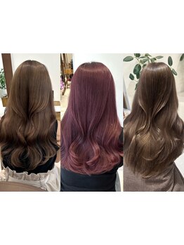 カラー特化だからダメージを最小限に抑えたハイトーンスタイルが叶う*自分好みのカラーに*[茅ヶ崎/学割U24]