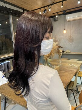 ブレス ヘアアンドスパ 湘南台(bless hair spa) ほんのり、バイオレット