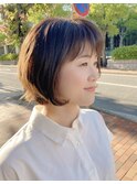 ふわふわショートボブ