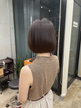 ホネン(honen) 薬院【honen】ボブ×シルクコスメ縮毛矯正