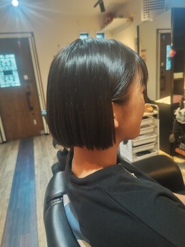 ヘアーコレクションアファンド Hair collection a fond ショートボブ