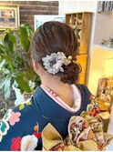 クラシカル和装アップ