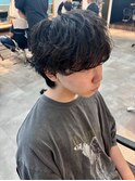シャドウパーマ/メンズカット/マッシュウルフ/千葉駅/千葉/関