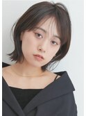 外はねショートボブ