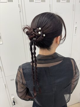 アッシュ 下北沢店(Ash) 結婚式お呼ばれカチモリヘア