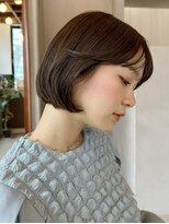 ロンド ボーイ 表参道(Lond BOY)&nbsp;オリーブグレー/ショートボブ/ココアベージュ/黒髪/小顔/原宿